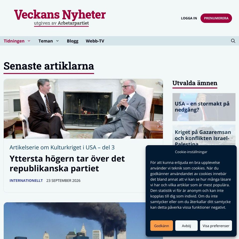 Veckans Nyheter